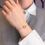 Bratara Aur 14k Circle cu Ametist, Safir, Topaz si Rubin