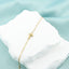 Bratara Placata cu Aur 14k Cruce