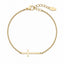 Bratara Placata cu Aur 14k Cruce