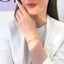 Bratara Placata cu Aur 14k Golden Elipse