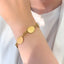 Bratara Placata cu Aur 14k Golden Elipse