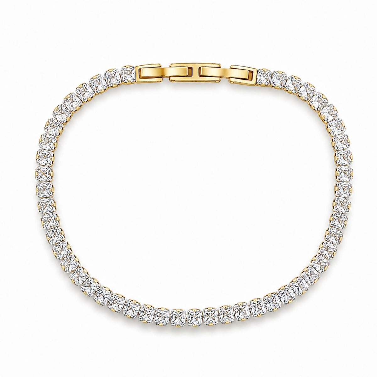 Bratara Placata cu Aur 14k Tennis Brilliance