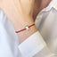 Bratara Snur Argint Dinte Placat cu Aur 14k