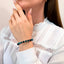 Bratara Aur 14k Snur cu Agat Ocean Waves - SORELLY
