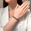 Bratara Snur cu Bile Aur 14k si Hematit Multicolor