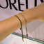 Bratari Placate cu Aur 14k Tennis 2 mm Pietre Albe si Negre