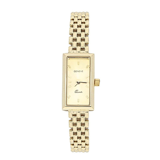 Ceas Aur 14k Geneve Cadran Dreptunghiular - SORELLY