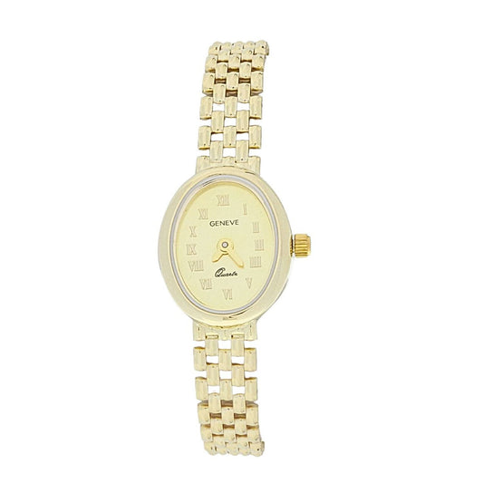 Ceas Aur 14k Geneve Cadran Oval - SORELLY