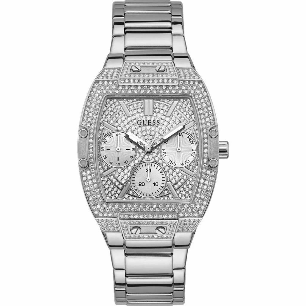 Ceas GUESS Raven Silver Unisex