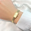 Ceas Aur 14k Geneve Cadran Dreptunghiular