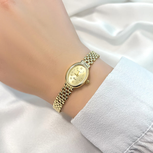 Ceas Aur 14k Geneve Cadran Oval - SORELLY