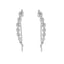 Cercei Argint Ear Climbers cu Pietre Zirconia - SORELLY