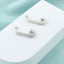 Cercei Argint Huggie Hoops