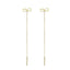 Cercei Aur 14k Fir Infinit - SORELLY