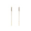 Cercei Aur 14k Fir Tennis cu Pietre Albe - SORELLY