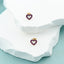 Cercei-Aur-14k-Inima-cu-Diamante-0.065ct-si-Rubin-0.260ct