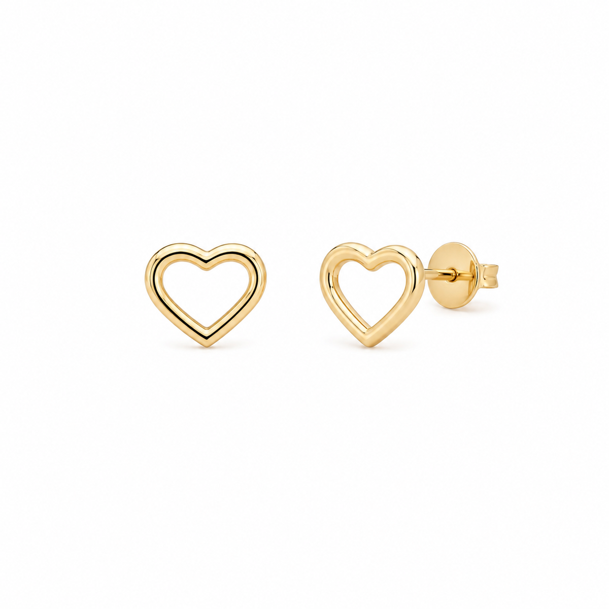 Cercei Aur 14k Inima
