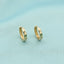Cercei Aur 14k Veriga Simpla 1cm - SORELLY