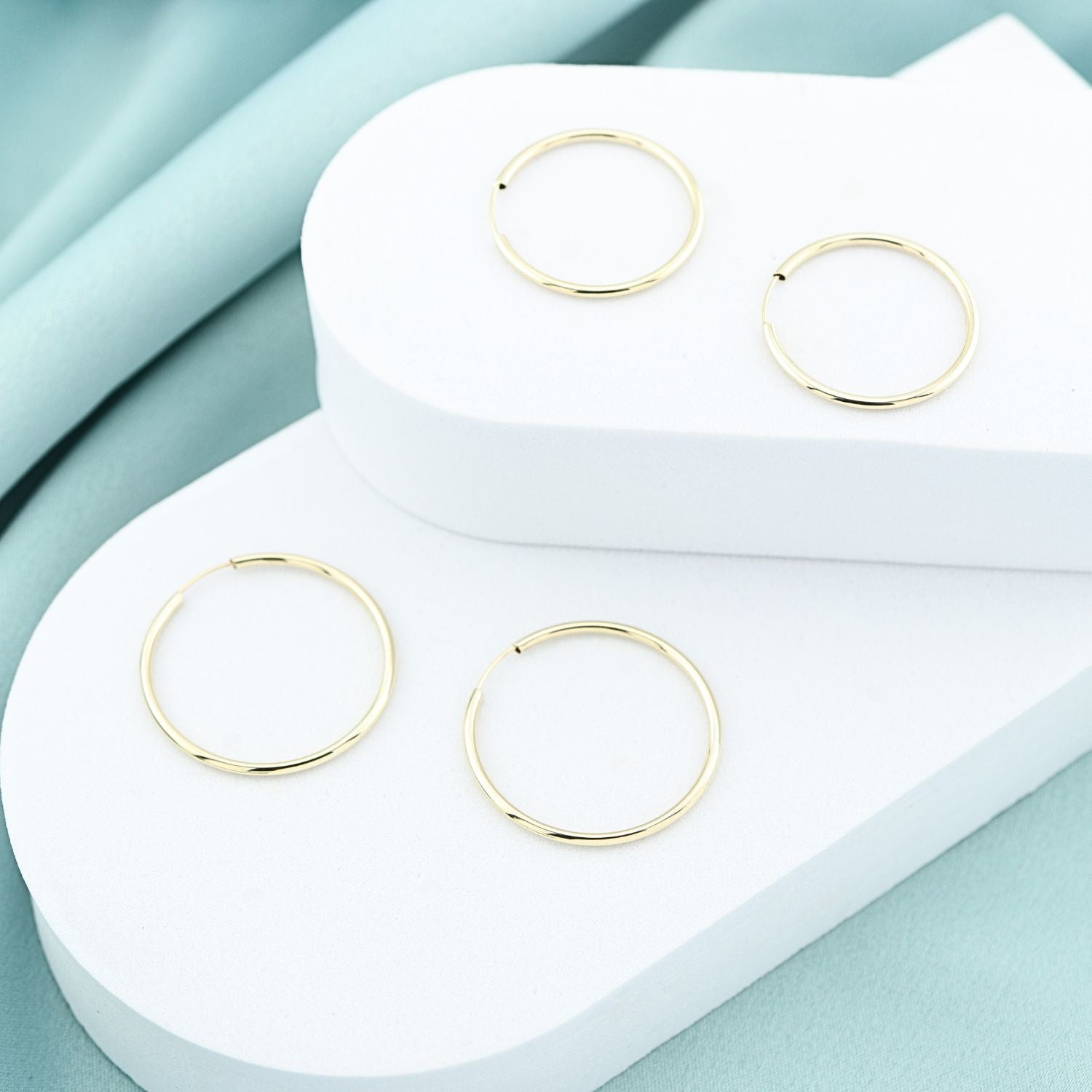 Cercei Aur 14k Veriga - SORELLY