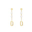 Cercei Aur 14k cu Perle Naturale - SORELLY