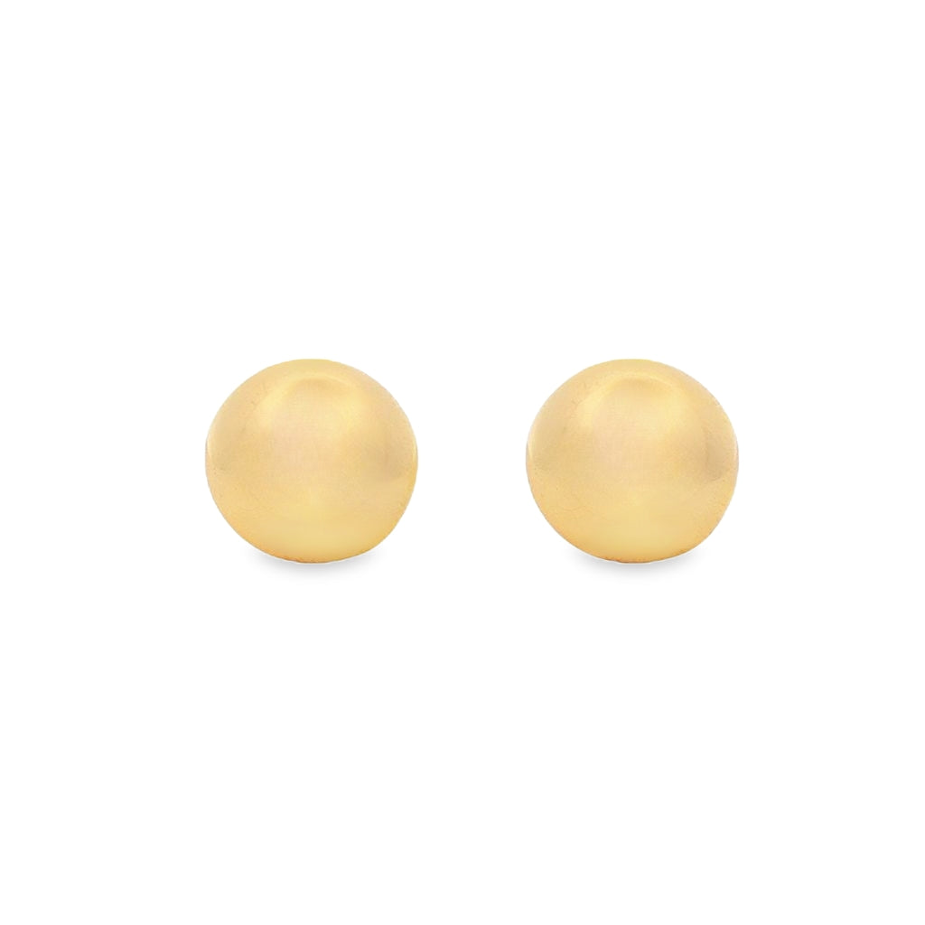 Cercei Placati cu Aur 14k Button