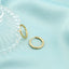 Cercei Placati cu Aur Essential Classic Hoops