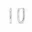 Cercei Argint Huggie Hoops