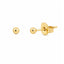 Cercei Placati cu Aur 14k Bila 3mm