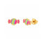Cercei Placati cu Aur 14k Bombonica