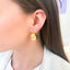 Cercei Placati cu Aur 14k Chunky Hoops
