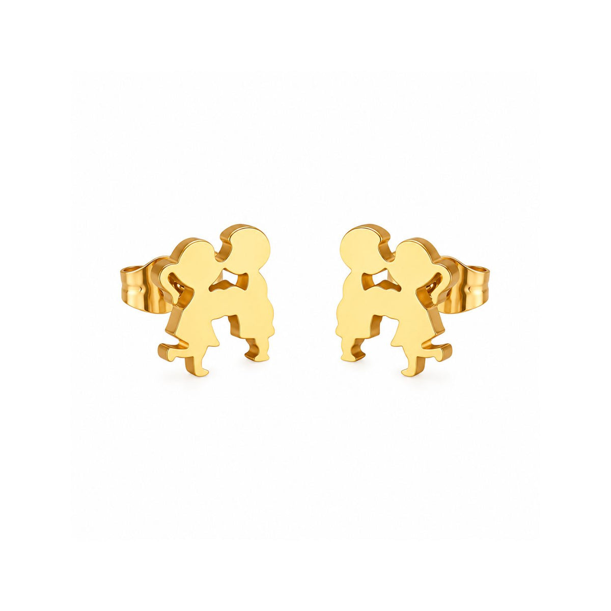 Cercei Placati cu Aur 14k Cuplu