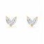 Cercei Placati cu Aur 14k Dainty cu Filet