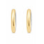 Cercei Placati cu Aur 14k Duo Tone Hoops