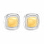 Cercei placati cu aur 14k Statement Duo