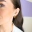 Cercei Placati cu Aur Essential Hoops - SORELLY