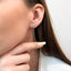 Cercei Aur 14k Fir Floare - SORELLY