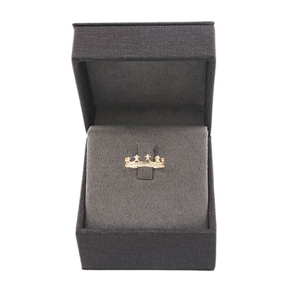 Inel Aur 14k Princess Crown