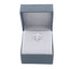 Inel Argint Geometric Luxe cu Pietre Albe - SORELLY