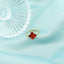 Inel Argint Reglabil Floare Rosie - SORELLY