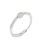 Inel Argint Oval cu Pietre Zirconia