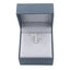 Inel Aur 14k Alb Fluturi cu Diamante 0.126ct