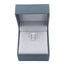 Inel Aur 14k Alb cu Diamante 0.056ct si Topaz 1.930ct - SORELLY