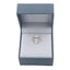 Inel Aur 14k Eternity cu Pietre Negre 2 mm