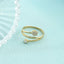 Inel Aur 14k Floare si Element Rotund cu Zirconia - SORELLY