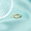 Inel Aur 14k Minimalist cu Pietre Zirconia - SORELLY