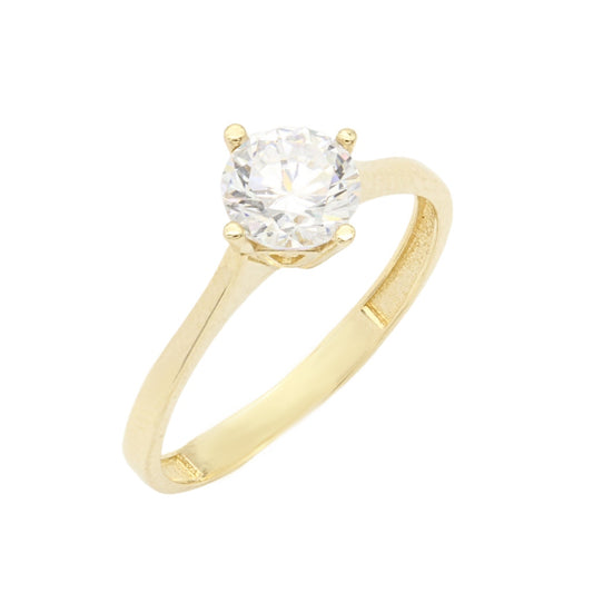 Inel Aur 14k Solitaire