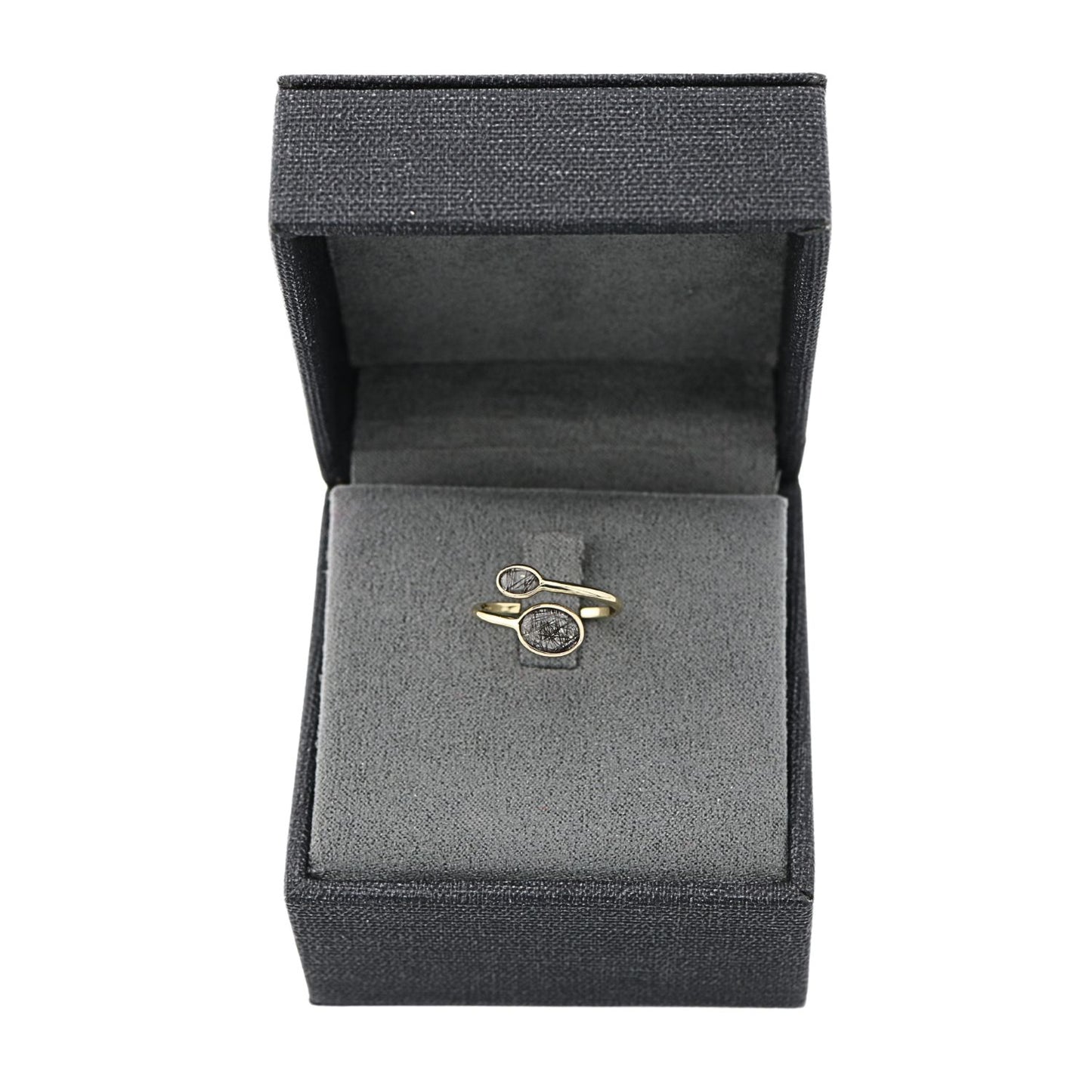 Inel Aur 14k Reglabil cu Cuart - SORELLY