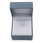 Inel Aur 14k cu Diamante 0.012ct si Blue Topaz 2.330ct - SORELLY