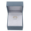 Inel Aur 14k cu Mix Diamante Albe si Maro 0.138 ct