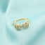 Inel Aur 14k cu Pietre Albe - SORELLY